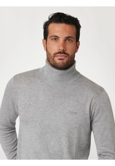 Maglione Uomo Guess a Collo Alto in Misto Lana  | Mariadesole.it