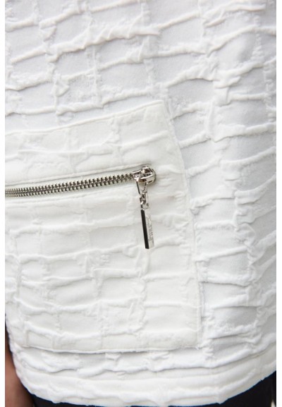 Maglione Jacquard Lavorato a Maglia Squadrato  | Mariadesole.it