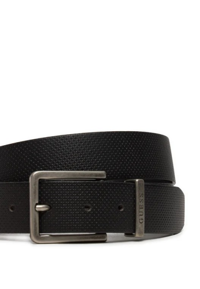Cintura Uomo Guess in Pelle Testurizzata con Logo  | Mariadesole.it