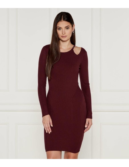 Abito Slim Vanessa con Dettaglio Cut-Out Guess Donna - Eleganza e Mode