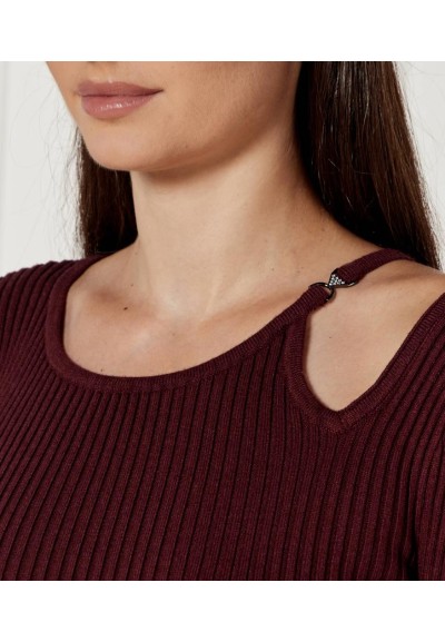 Abito Slim Vanessa con Dettaglio Cut-Out Guess Donna - Eleganza e Mode