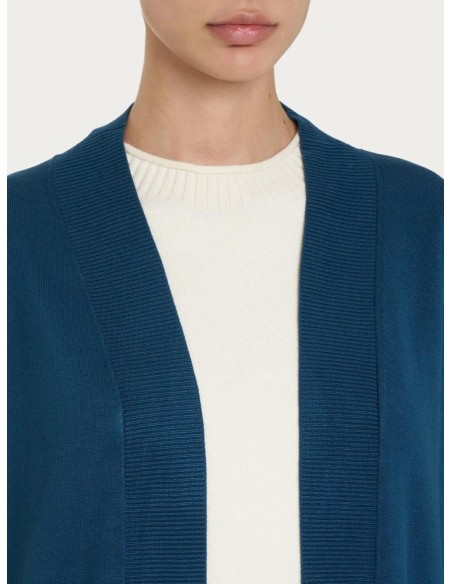 Cardigan Ragno Donna Lungo Four Seasons Aperto  | Mariadesole.it