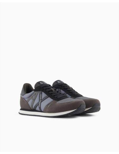Armani Exchange Sneakers in Eco-Suede, Mesh e Nylon Uomo  | Mariadesol