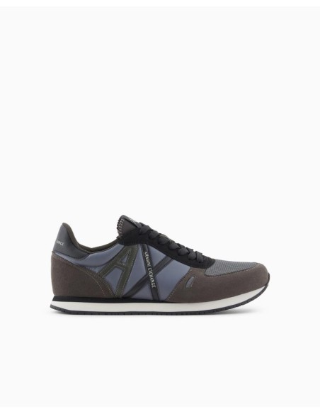 Armani Exchange Sneakers in Eco-Suede, Mesh e Nylon Uomo  | Mariadesol