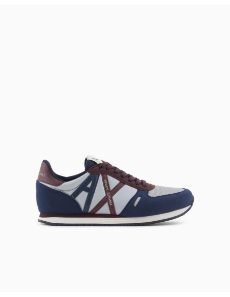 Armani Exchange Sneakers in Eco-Suede, Mesh e Nylon Uomo  | Mariadesol
