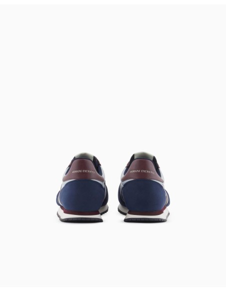 Armani Exchange Sneakers in Eco-Suede, Mesh e Nylon Uomo  | Mariadesol