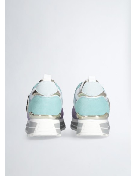 Liu Jo Donna – Sneakers Platform in Suede e Mesh  | Mariadesole.it
