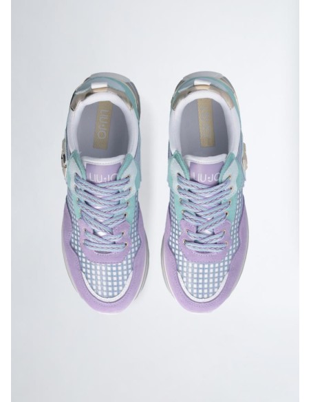 Liu Jo Donna – Sneakers Platform in Suede e Mesh  | Mariadesole.it