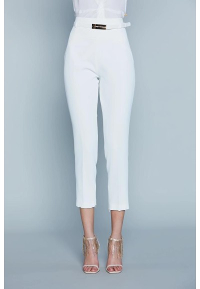 Relish Donna – Pantalone Esplora Vita Alta Capri con Zip e Cintura con