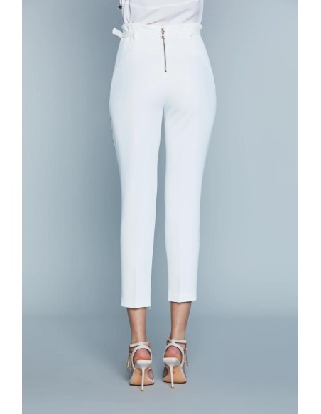 Relish Donna – Pantalone Esplora Vita Alta Capri con Zip e Cintura con