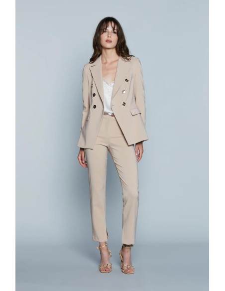 Relish Donna – Top Janeiro con Inserti in Pizzo e Coulisse Regolabile 