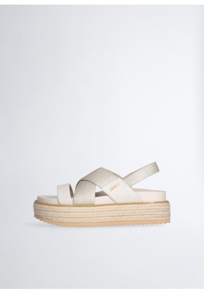 Liu Jo – Sandali Platform Intrecciati con Fascette Incrociate  | Maria