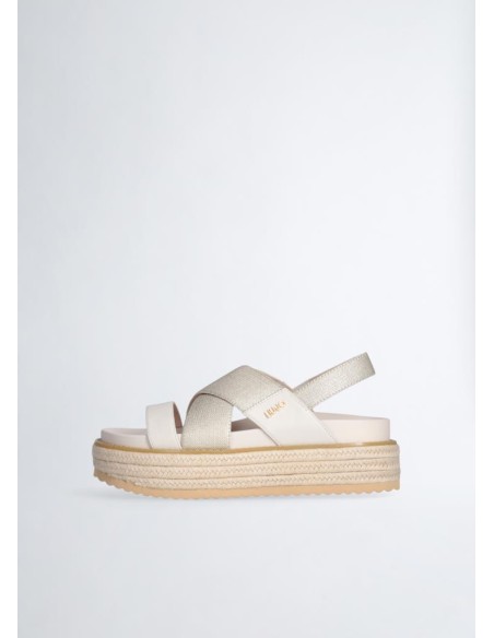 Liu Jo – Sandali Platform Intrecciati con Fascette Incrociate  | Maria