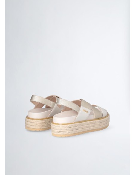 Liu Jo – Sandali Platform Intrecciati con Fascette Incrociate  | Maria