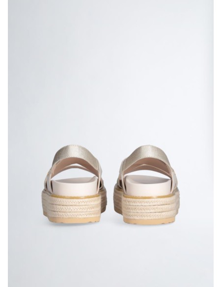 Liu Jo – Sandali Platform Intrecciati con Fascette Incrociate  | Maria