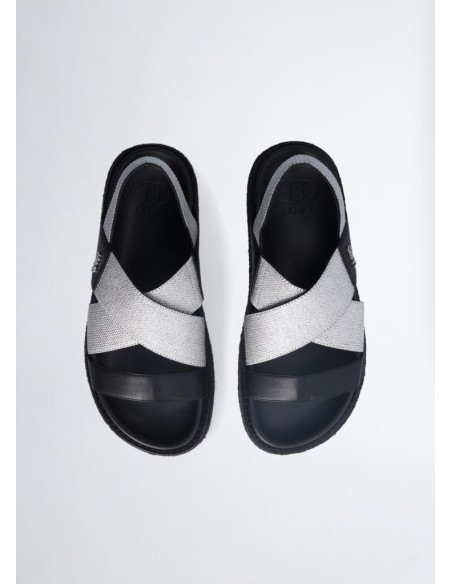 Liu Jo – Sandali Platform Intrecciati con Fascette Incrociate  | Maria