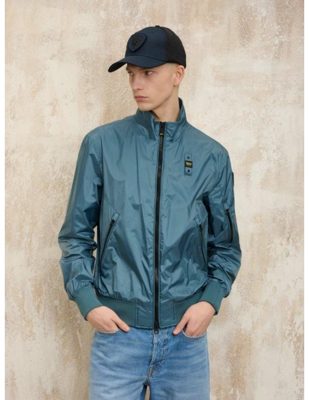 Blauer – Bomber Cangiante Brahms Uomo  | Mariadesole.it