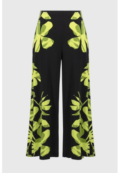 Joseph Ribkoff Pantaloni Culotte con Stampa Floreale in Maglia Setosa 