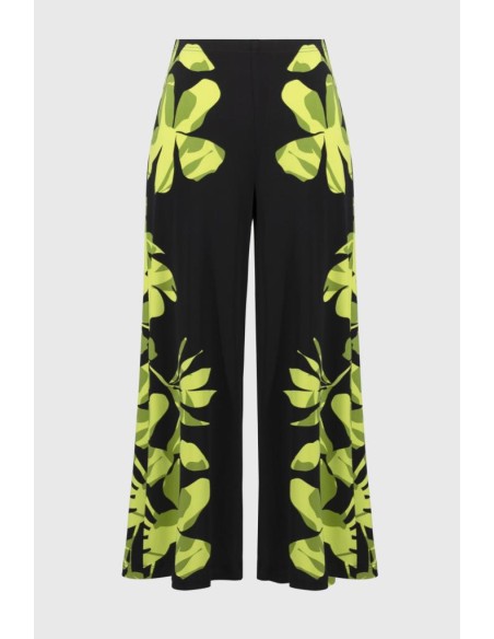 Joseph Ribkoff Pantaloni Culotte con Stampa Floreale in Maglia Setosa 