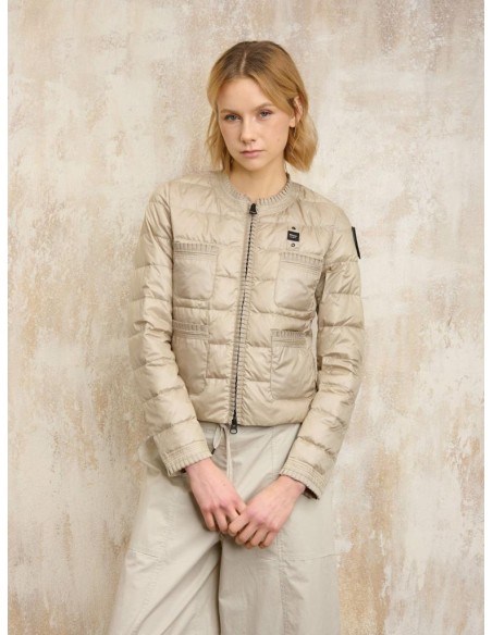 Piumino Corto Donna Blauer "Rose" – Eleganza e Leggerezza in un Design