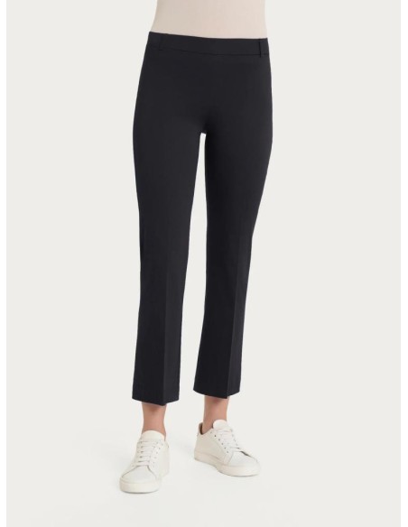 Pantalone Flare Donna Ragno in Satin Power – Eleganza e Comfort in Sti