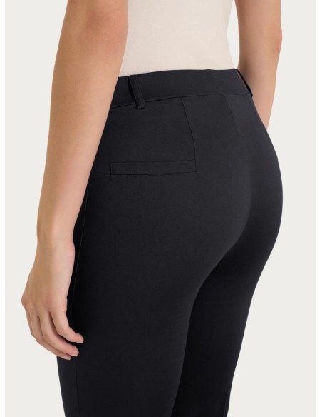 Pantalone Flare Donna Ragno in Satin Power – Eleganza e Comfort in Sti