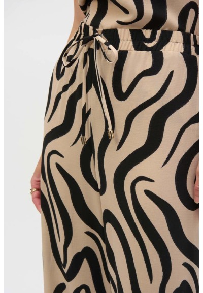 Pantaloni Donna Joseph Ribkoff a Gamba Larga con Stampa Astratta – Ele