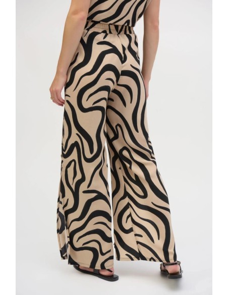 Pantaloni Donna Joseph Ribkoff a Gamba Larga con Stampa Astratta – Ele
