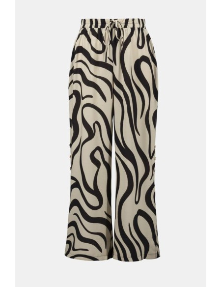 Pantaloni Donna Joseph Ribkoff a Gamba Larga con Stampa Astratta – Ele