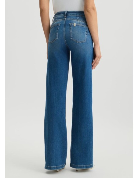 Jeans A Zampa Flare con Cintura – Liu Jo Donna  | Mariadesole.it
