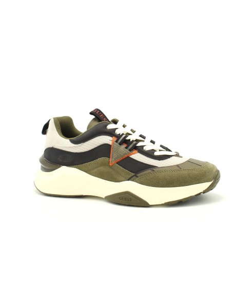 Guess Runner Valencia Misto Pelle Uomo – Design Sportivo e Comfort Ele