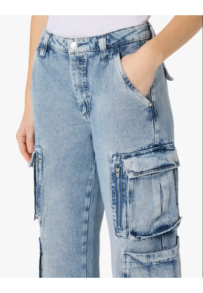 Guess Jeans Cargo Kori Donna – Comfort e Stile Casual  | Mariadesole.i