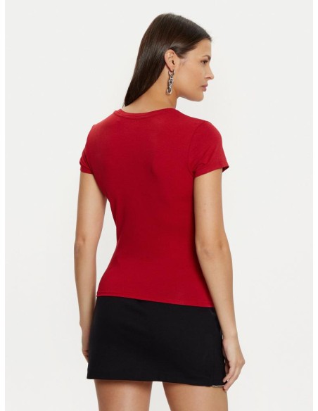 T-Shirt Guess Donna con Stampa Labbra  | Mariadesole.it