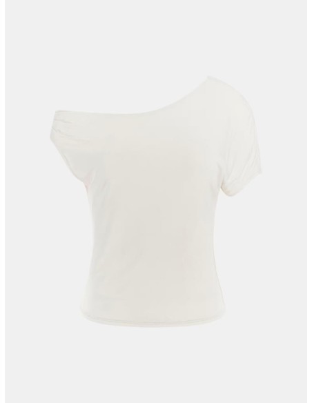 Top Stretch a Spalle Scoperte Guess – Modal, Logo G in Metallo  | Mari