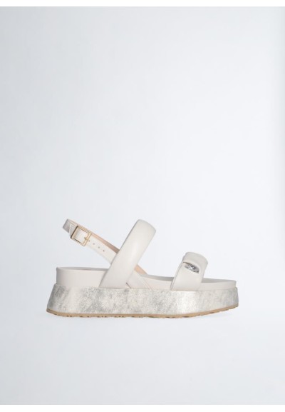 Sandali Platform Liu Jo con Pietre Gioiello e Cinturino Regolabile  | 