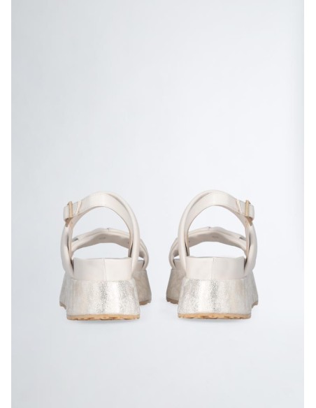 Sandali Platform Liu Jo con Pietre Gioiello e Cinturino Regolabile  | 