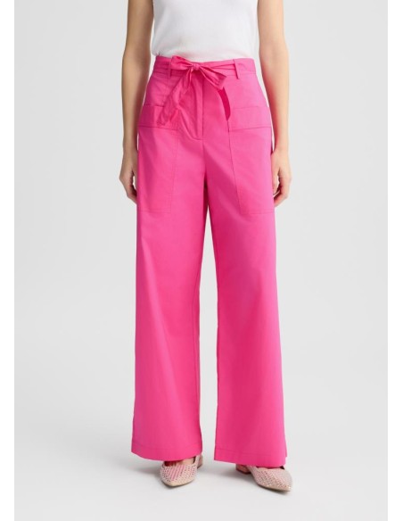 Pantaloni Palazzo Liu Jo in Popeline di Cotone – Eleganza e Comfort  |