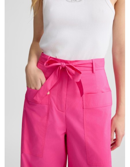Pantaloni Palazzo Liu Jo in Popeline di Cotone – Eleganza e Comfort  |