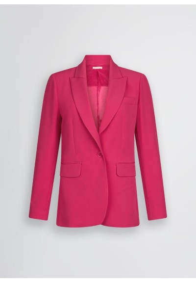 Liu Jo Giacca Donna Rosa Slim Fit – Eleganza e Colore per il Tuo Look 