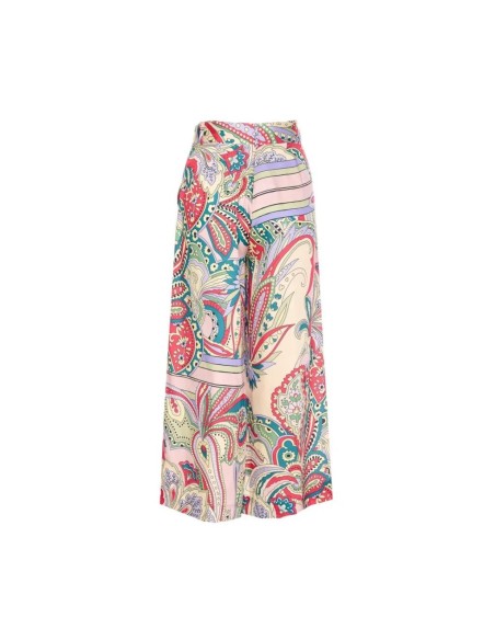 Liu Jo Pantaloni Palazzo in Raso Stampato – Eleganza e Stile con Stamp