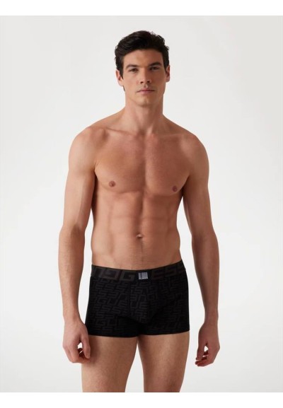 Guess Boxer Uomo (Confezione da 3) – Cotone Elasticizzato e Fascia Log