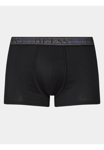 Boxer Guess Uomo (Confezione da 3) – Cotone Elasticizzato e Fascia Log