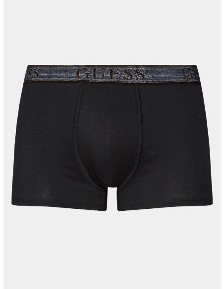 Boxer Guess Uomo (Confezione da 3) – Cotone Elasticizzato e Fascia Log