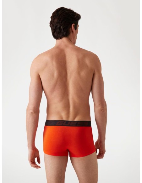Boxer Guess Uomo – Confezione da 3, Cotone Stretch, Fantasia Multicolo