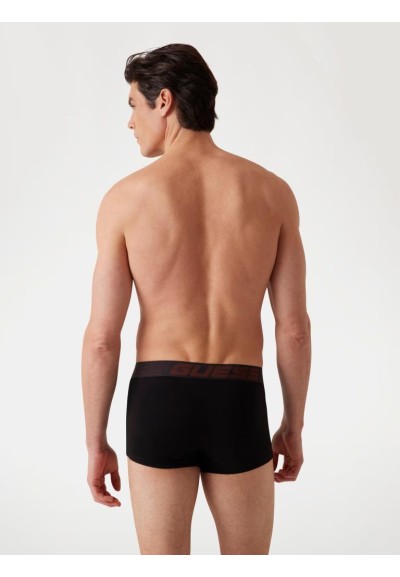 Boxer Guess Uomo – Confezione da 3, Cotone Stretch, Fantasia Multicolo