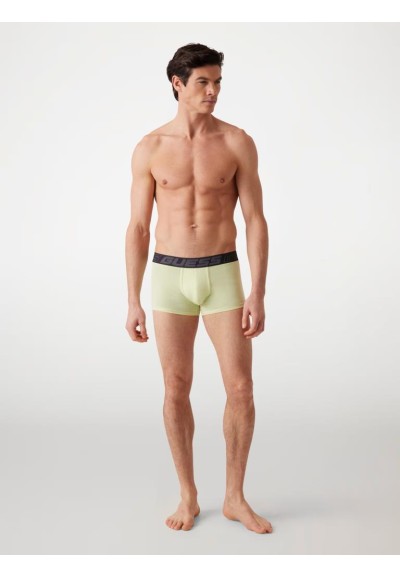 Boxer Guess Uomo – Confezione da 3, Cotone Stretch, Stampa e Colori As