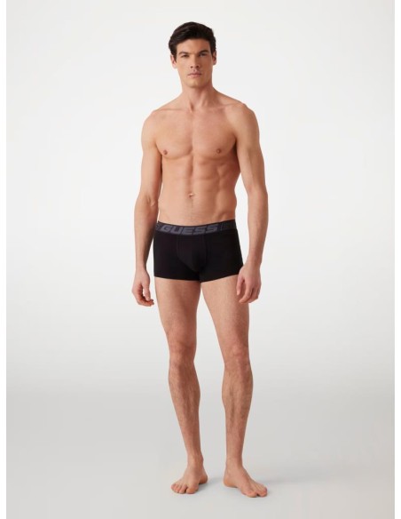 Boxer Guess Uomo – Confezione da 3, Cotone Stretch, Stampa e Colori As