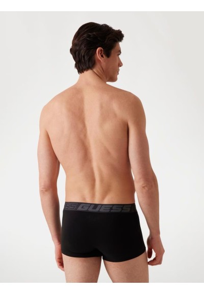 Boxer Guess Uomo – Confezione da 3, Cotone Stretch, Stampa e Colori As