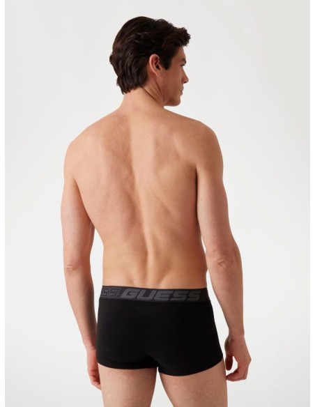Boxer Guess Uomo – Confezione da 3, Cotone Stretch, Stampa e Colori As