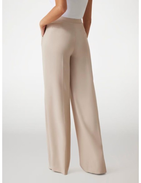 Pantalone Straight Marciano Guess – Vita Alta e Fit Regular in Tessuto